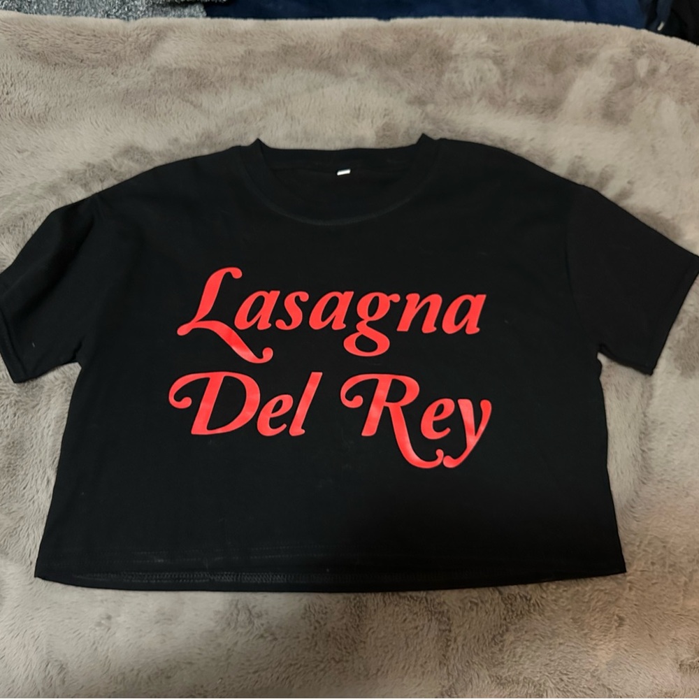 Lana Del Rey | Lasagna Del Rey Crop Top Size M